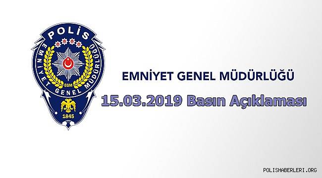 15.03.2019 Basın Açıklaması 