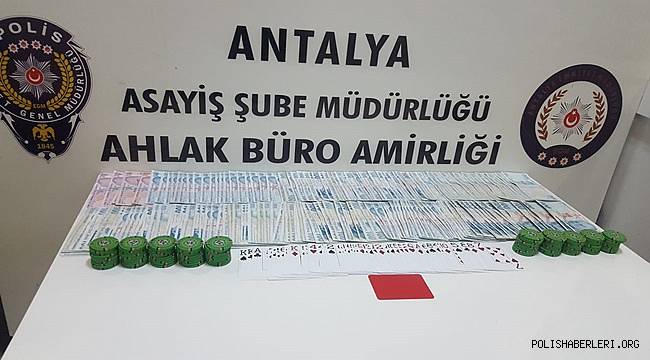Antalya'da Kumar Oynanması İçin Yer ve İmkan Sağlayanlara Yönelik Yapılan Çalışmalar 