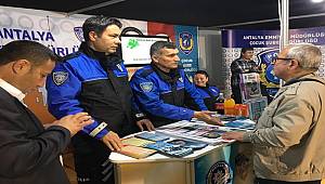 Antalya Polisi İstihdam Fuarında Stand Açtı