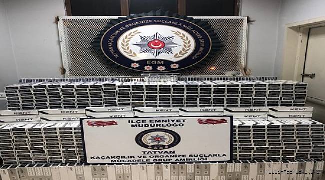 Bitlis'te 9.870 Paket Kaçak Sigara Ele Geçirilmiştir 