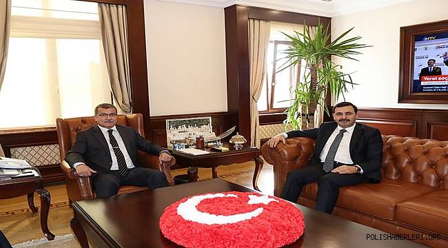 Bursa Cumhuriyet Başsavcısı Sayın Uğurhan Kuş, Emniyet Genel Müdürümüz Sayın Celal Uzunkaya’yı Makamında Ziyaret Etti 