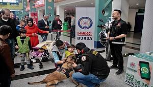 Bursa Narkotik Suçlarla Mücadele Şube Müdürlüğümüzce düzenlenen NARKO NOKTA Etkinliği