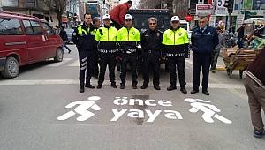 Iğdır Emniyetinden Öncelik Hayatın, Öncelik Yayanın projesi başlatıldı 