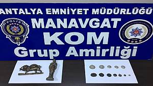 Manavgat İlçesinde Tarihi Eser Kaçakçılığı Suçundan 1 Şüpheli Yakalandı