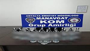 Manavgat Otobüs Terminalinde Sahte İçki Ele Geçirildi 