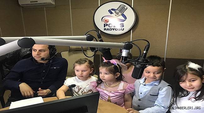 23 Nisan Ulusal Egemenlik ve Çocuk Bayramı Dolayısıyla Kıymetli Çocuklarımız Türkiye Polis Radyosuna Konuk Oldu 
