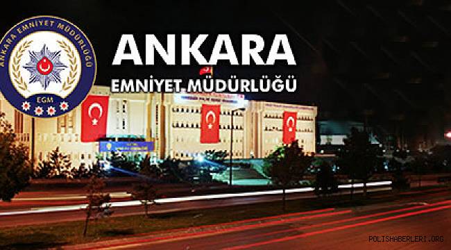 Ankara Narkotik Suçlarla Mücadele Faaliyetlerine İlişkin Basın Duyurusu 