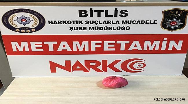 Bitlis Narkotik Suçlarla Mücadele Şube Müdürlüğü-Basın Notu 