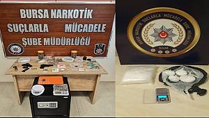 Bursa Narkotik Suçlarla Mücadele Şube Müdürlüğümüzce düzenlenen operasyonlarda 32 şahıs yakalandı 