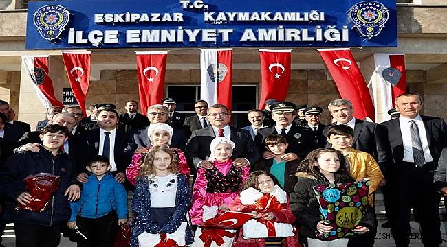 Emniyet Genel Müdürümüz Sayın Celal Uzunkaya, Karabük Eskipazar İlçe Emniyet Amirliği Yeni Hizmet Binasının Açılış Törenine Katıldı 