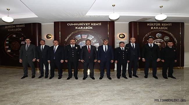 Emniyet Genel Müdürümüz Sayın Celal Uzunkaya Karabük Valiliği ve Karabük Polis Meslek Eğitim Merkezi Müdürlüğüne Ziyarette Bulund 