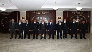 Emniyet Genel Müdürümüz Sayın Celal Uzunkaya Karabük Valiliği ve Karabük Polis Meslek Eğitim Merkezi Müdürlüğüne Ziyarette Bulund 