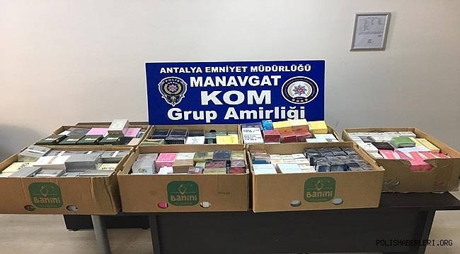 Manavgat İlçesinde Gümrük Kaçakçılığı Suçundan 3 Ayrı Olayda 5 Şüpheli Yakalandı