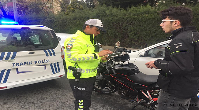 Motosiklet Kask Denetimleri Yapıldı 
