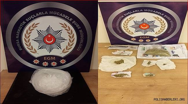 Narkotik Suçlarla Mücadele Şube Müdürlüğümüzce düzenlenen operasyonlarda 13 şahıs yakalandı