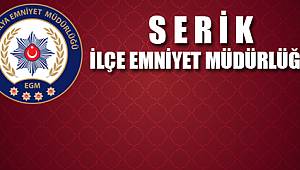Serik İlçesinde Uyuşturucu Madde Ticareti Yapan 1 Şüpheli Tutuklandı 