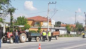 Tarımda Kullanılan Traktörlerin Denetimi Yapıldı