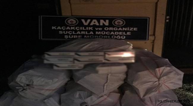 Van'da Gümrük Kaçağı Sigara Ele Geçirildi 