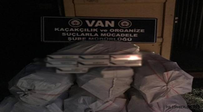 Van'da Gümrük Kaçağı Sigara Ele Geçirildi