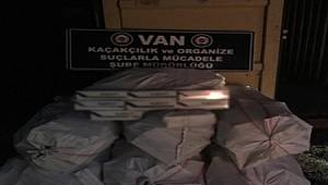 Van'da Gümrük Kaçağı Sigara Ele Geçirildi 