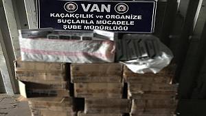Van'da Gümrük Kaçağı Sigara Operasyonu