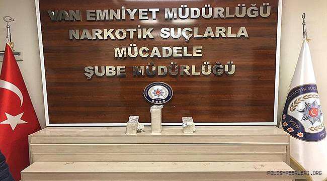 Van'da Uyuşturucu Operasyonu 