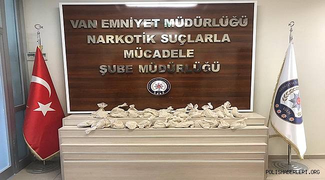 Van'da  Uyuşturucu Operasyonu