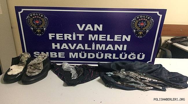 Van Havalimanında Uyuşturucu Ele Geçirildi
