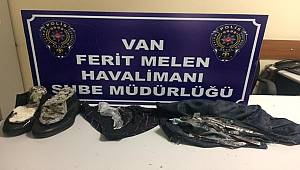 Van Havalimanında Uyuşturucu Ele Geçirildi 