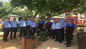 Antalya Muratpaşa İlçesinde Bulunan Bir Park İçinde Alan Çalışması Yapıldı