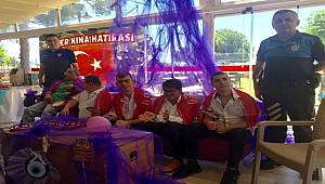 Antalya Polisi Engelli Gençlerimiz İçin Düzenlenen Temsili Asker Kına Töreni’ne Katıldı