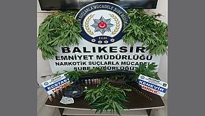 BALIKESİR POLİSİ UYUŞTURUCU İLE MÜCADELEYEHIZ KESMEDEN DEVAM EDİYOR 