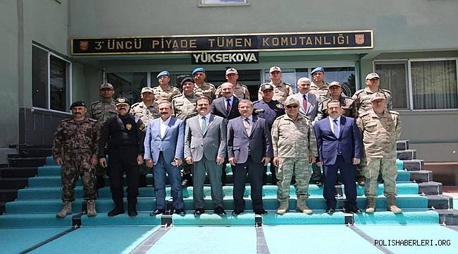 Emniyet Genel Müdürümüz Sayın Celal Uzunkaya Yüksekova’da 