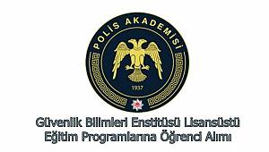 Güvenlik Bilimleri Enstitüsü Lisansüstü Eğitim Programlarına Öğrenci Alımı