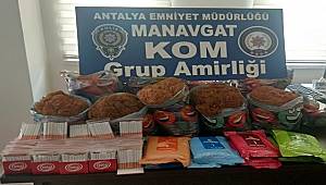 Manavgat İlçesinde Gümrük Kaçakçılığı, Hırsızlık ve Uyuşturucu Madde Ticareti Suçlarından 6 Şüpheli Yakalandı 