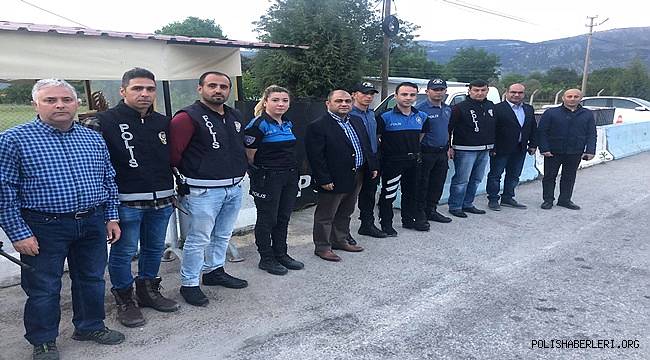 Muğla Emniyet Müdürü Sn.Hakan Çetinkaya Personelini Unutmadı
