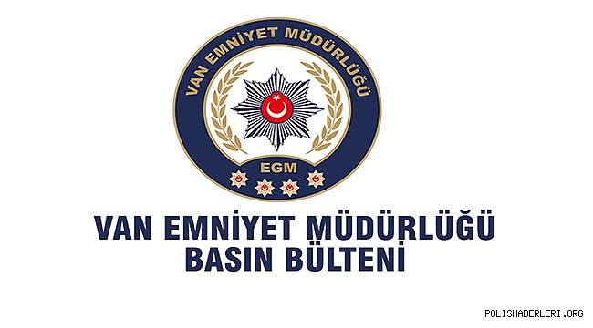 Van'ın Huzuru İçin Çalışıyoruz 