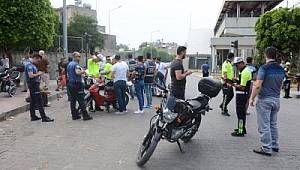 Adana  Emniyetinden Motosiklet Uygulaması