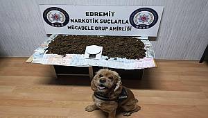 BALIKESİR EDREMİT'TE SUÇ MAKİNESİ UYUŞTURUCUDAN YAKALANDI