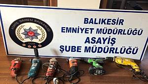 BALIKESİR EMNİYETİ MARANGOZLAR SİTESİNE DADANAN HIRSIZ YAKALANDI.