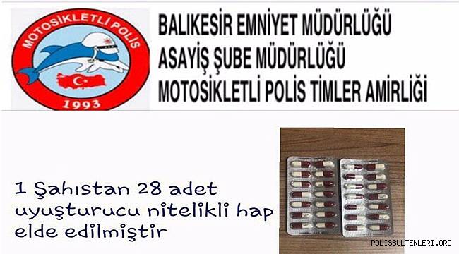 BALIKESİR EMNİYETİ MOTORİZE POLİS GÜVEN TİMLERİ SUÇLULARIN KORKULU RÜYASI OLDU