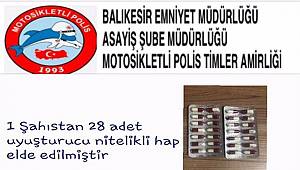 BALIKESİR EMNİYETİ MOTORİZE POLİS GÜVEN TİMLERİ SUÇLULARIN KORKULU RÜYASI OLDU