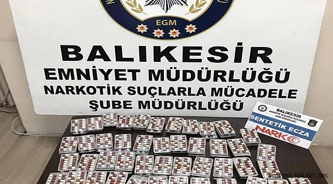 BALIKESİR  NARKOTİK POLİSİNDEN  FİLM GİBİ OPERASYON 