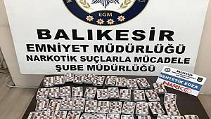 BALIKESİR  NARKOTİK POLİSİNDEN  FİLM GİBİ OPERASYON 