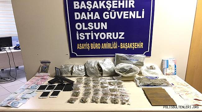 Başakşehir İlçe Emniyet Müdürlüğü Ekiplerince Suç Üstü yakalandılar 