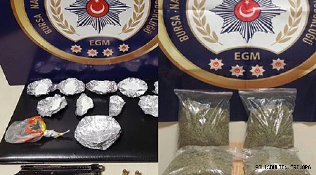 Bursa Narkotik Suçlarla Mücadele Şube Müdürlüğümüz ve İnegöl İlçe Emniyet Müdürlüğümüzce düzenlenen operasyonlarda 49 şahıs yakalandı 