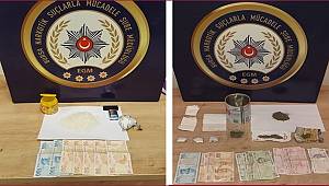 Bursa Narkotik Suçlarla Mücadele Şube Müdürlüğümüzce düzenlenen operasyonlarda 4 şahıs yakalandı 