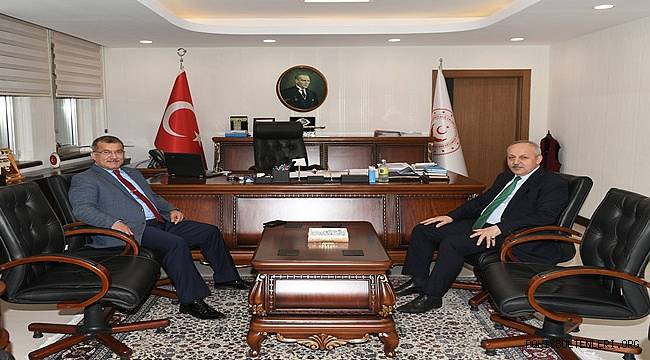 Emniyet Genel Müdürümüz Sayın Celal Uzunkaya Aile Çalışma ve Sosyal Hizmetler Bakanlığı Bakan Yardımcısı Sayın Ahmet Erdem’e İade-i Ziyarette Bulundu 