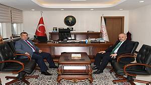 Emniyet Genel Müdürümüz Sayın Celal Uzunkaya Aile Çalışma ve Sosyal Hizmetler Bakanlığı Bakan Yardımcısı Sayın Ahmet Erdem’e İade-i Ziyarette Bulundu 