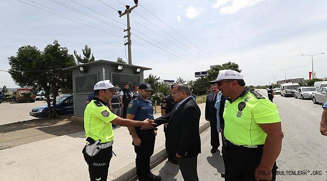 Emniyet Genel Müdürümüz Sayın Celal Uzunkaya Bayram Süresince Alınan Trafik Tedbirlerini Denetlemeye Devam Ediyor 